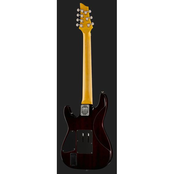 Schecter Demon 7 FR Crimson Red Burst