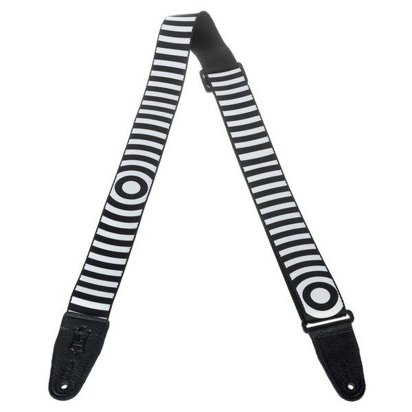 Levys Poly Print Strap 2" Bullseye