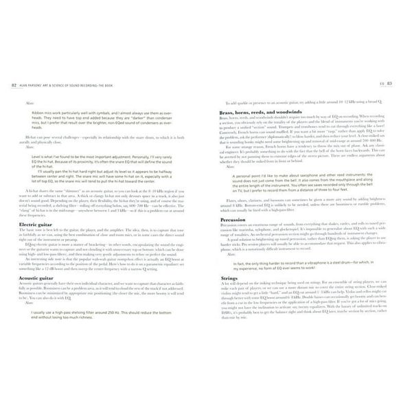 Hal Leonard Alan Parsons' Art & Science of