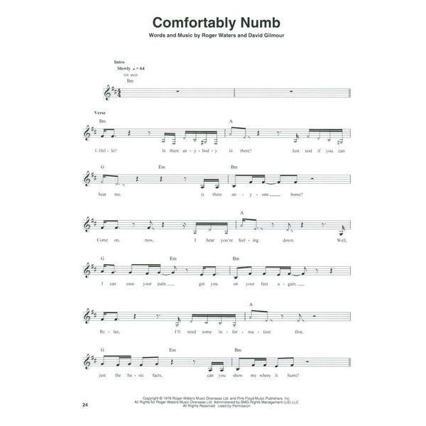 Hal Leonard Guitar Play-Along Pink Floyd