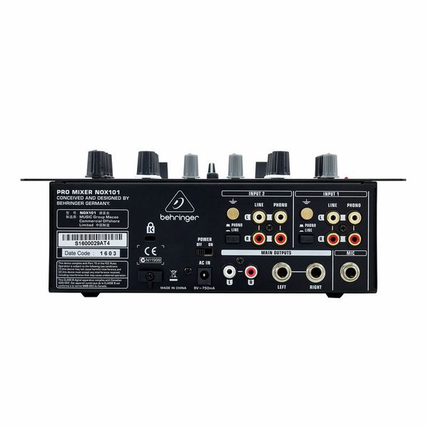 Behringer NOX101 DJ-Mixer