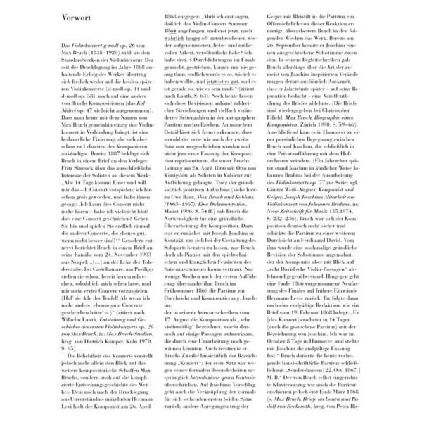 Henle Verlag Bruch Violinkonzert g-moll