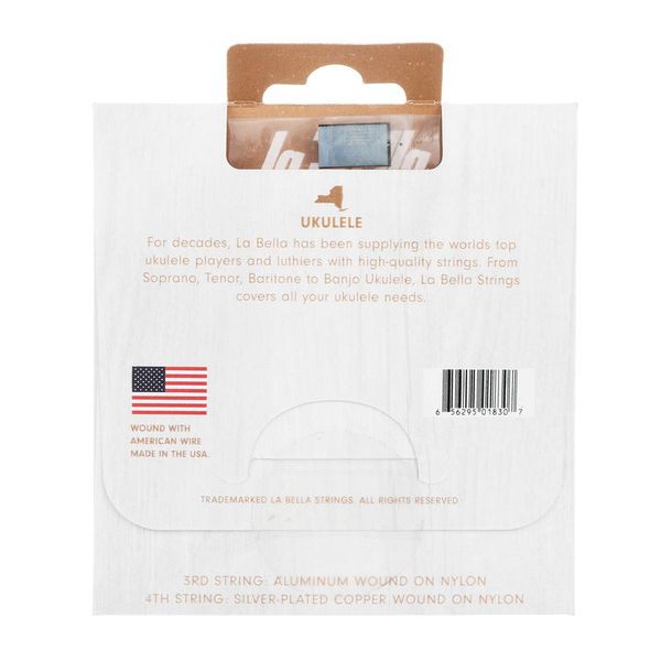 La Bella 25 Baritone Ukulele