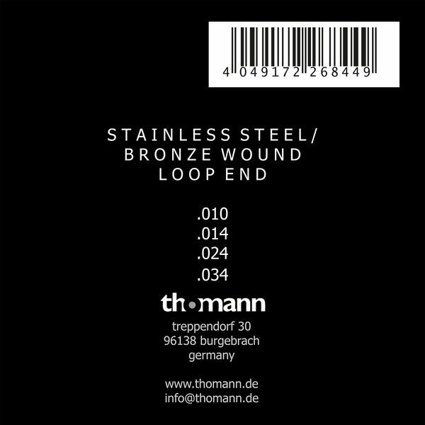 Harley Benton Valuestrings Man 10-34