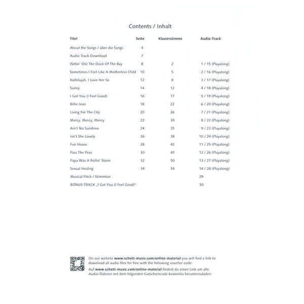 Schott Soul Classics 1 A-Sax