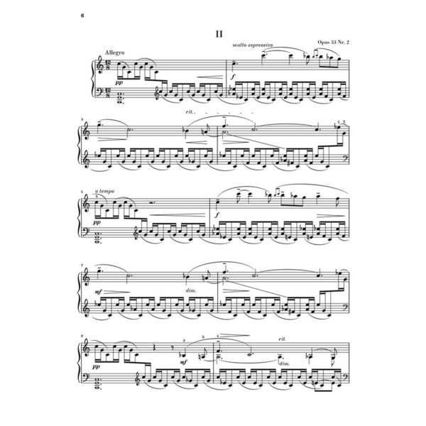 Henle Verlag Rachmaninow tudes-Tableaux