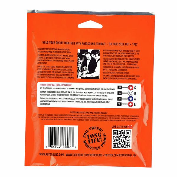 Rotosound RS66LB Swing Bass