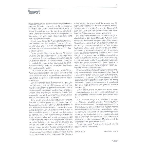 Acoustic Music Books Let's Rock E-Gitarrenschule