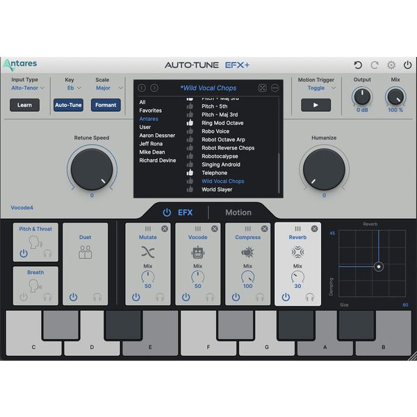 Antares AutoTune EFX+