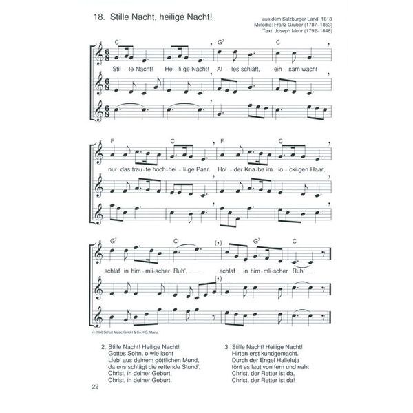 Schott Schönste Weihnachts Rec SSA