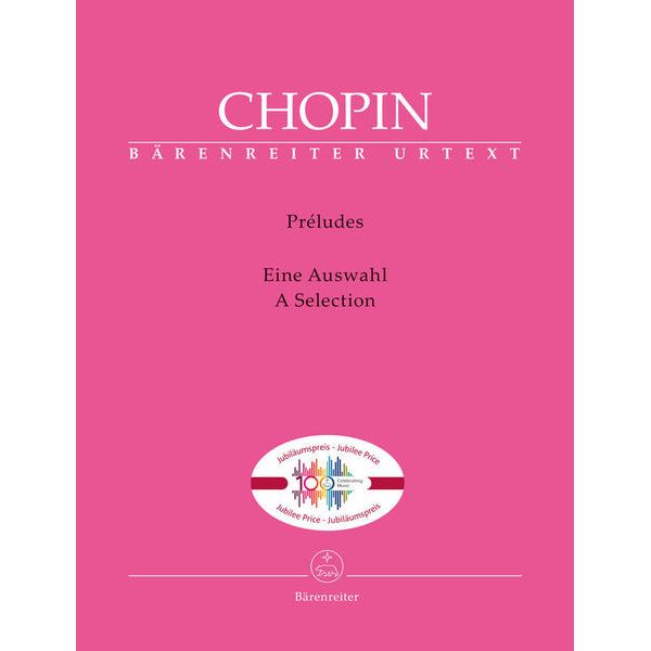 Brenreiter Chopin Preludes Auswahl