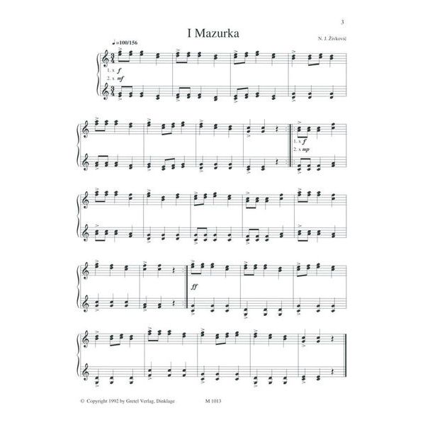 Gretel Musikverlag Funny Marimba 1