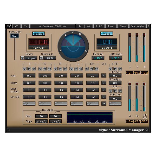 Waves Broadcast and Surround Suite