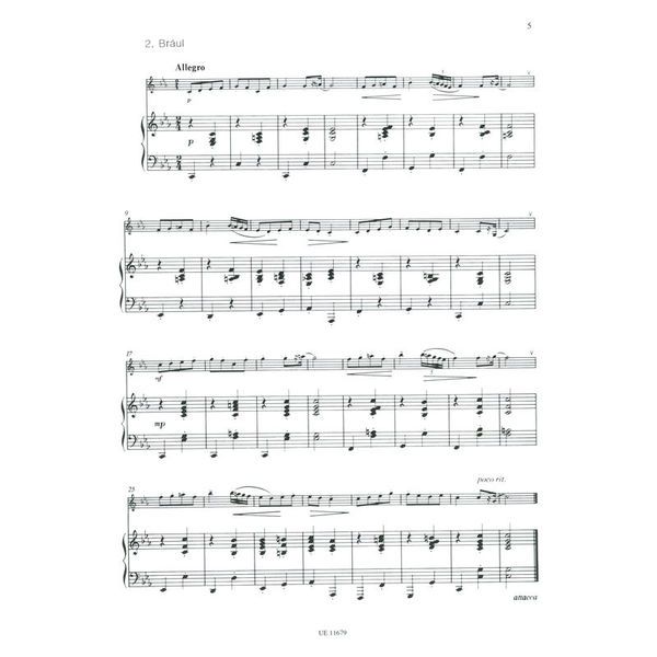 Universal Edition Bartók Rumnische Volkstnze