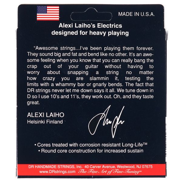 DR Strings Alexi Laiho Signature AL-11