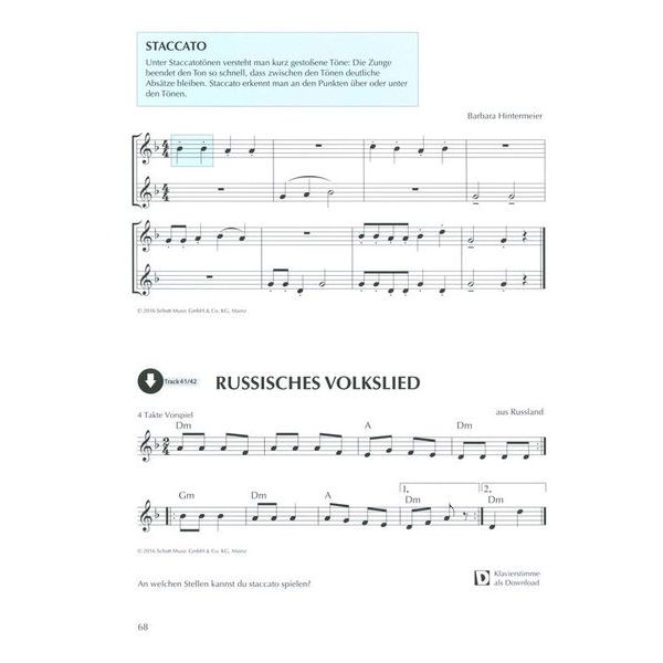 Schott Blockflöte Spielen Hobby 1