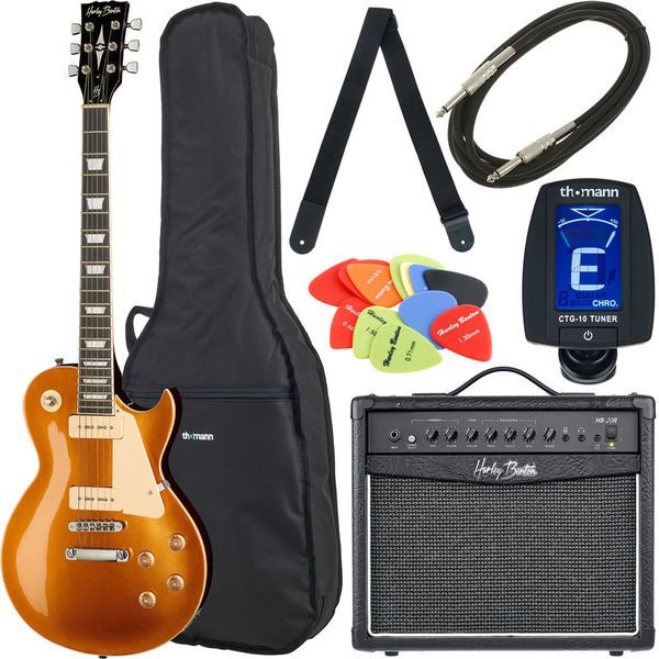 Harley Benton SC-450 P90GT Classic Bundle 3