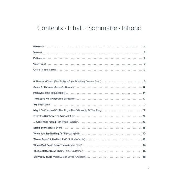 De Haske Film Tunes for Harp