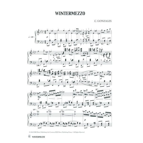 Editions Bourges Chilly Gonzales NoteBook 2