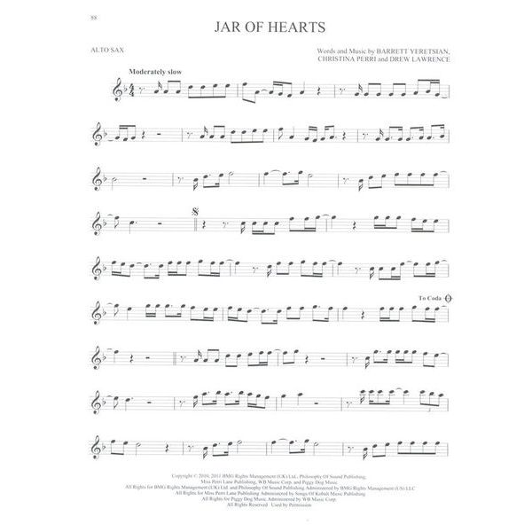 Hal Leonard 101 Hit Songs For Alt Sax