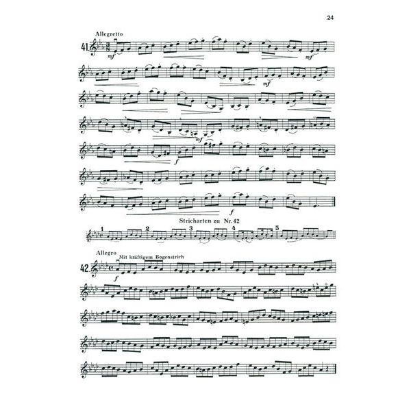 Musikverlag Wilhelm Halter Pracht Neue Violin Etüden 1