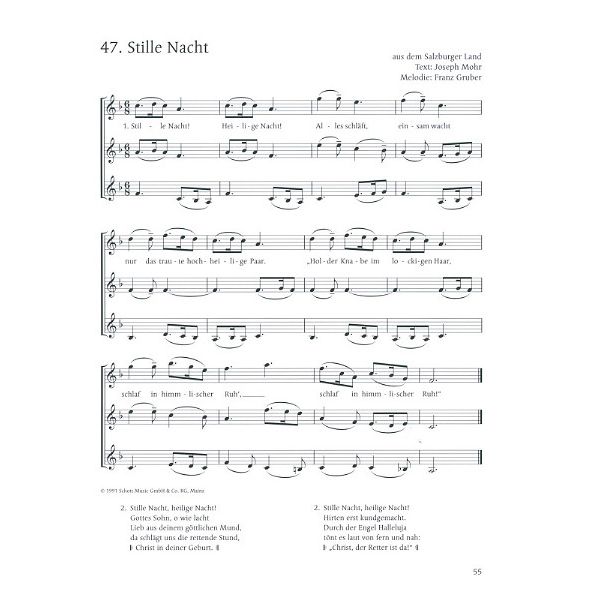 Schott Fröhliche Weihnachtslieder