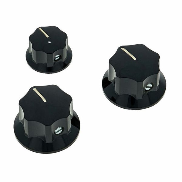 Allparts J-Style Knobs Black