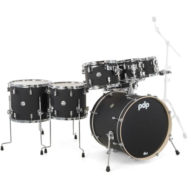 DW PDP CM7 Satin Black