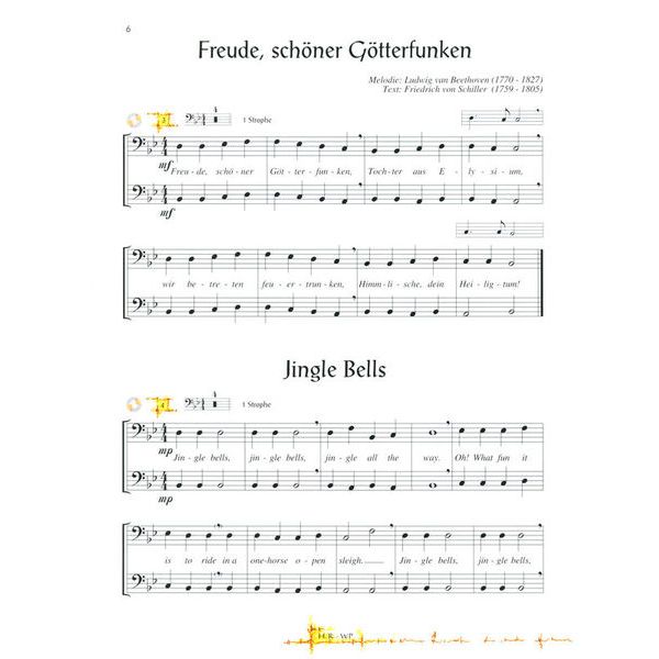 Horst Rapp Verlag Fröhliche Weihnacht Trombone