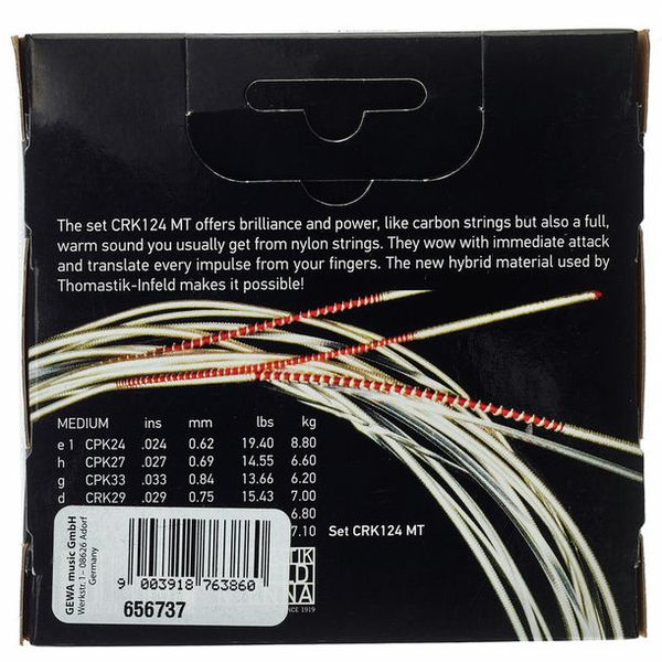 Thomastik CRK124MT Medium Tension