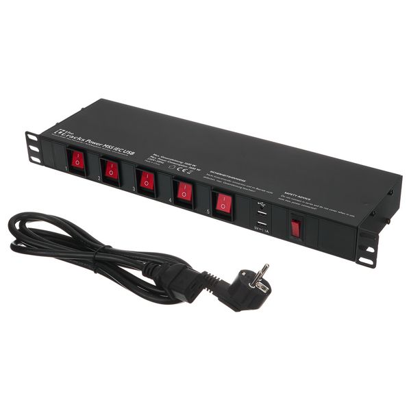 the t.racks Power MS5 IEC USB