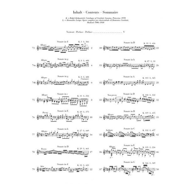 Henle Verlag Scarlatti Klaviersonaten IV