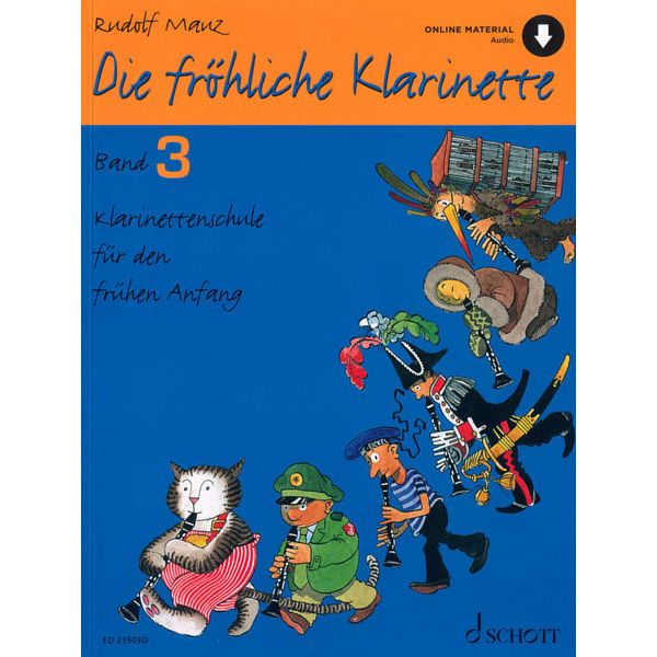 Schott Die Fröhliche Klarinette 3
