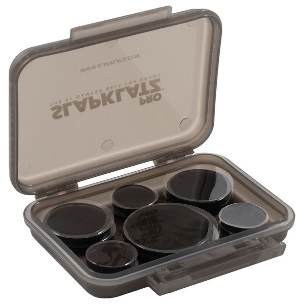 SlapKlatz  Gel Pads 12-piece Box black