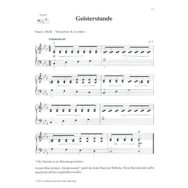 Holzschuh Verlag Allererste Tastentrume 3