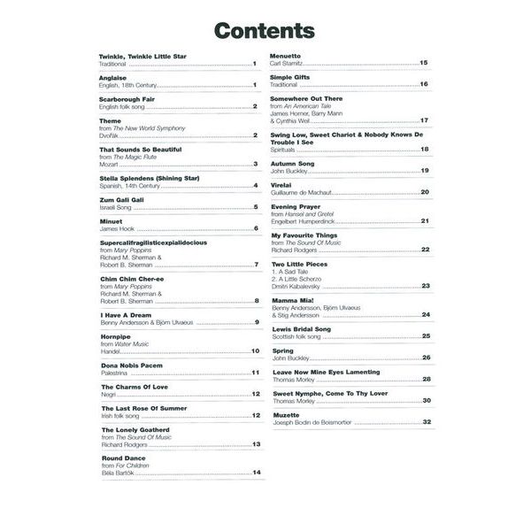 Chester Music The Best Recorder Duet Book