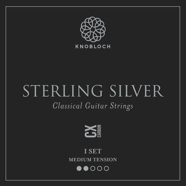 Knobloch Strings Pure Sterling Silver Carbon300
