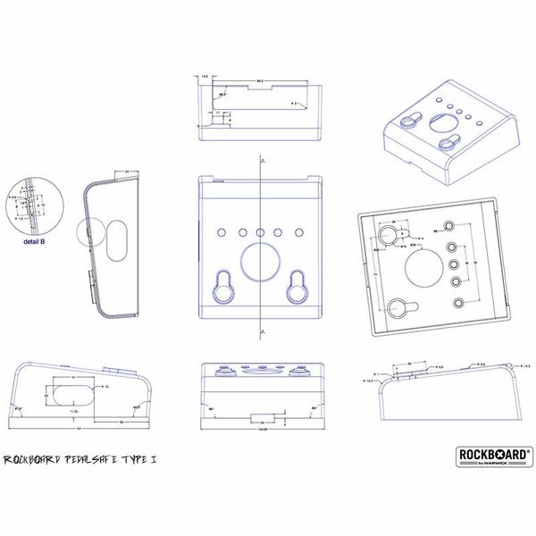 Rockboard Pedalsafe Type I universal