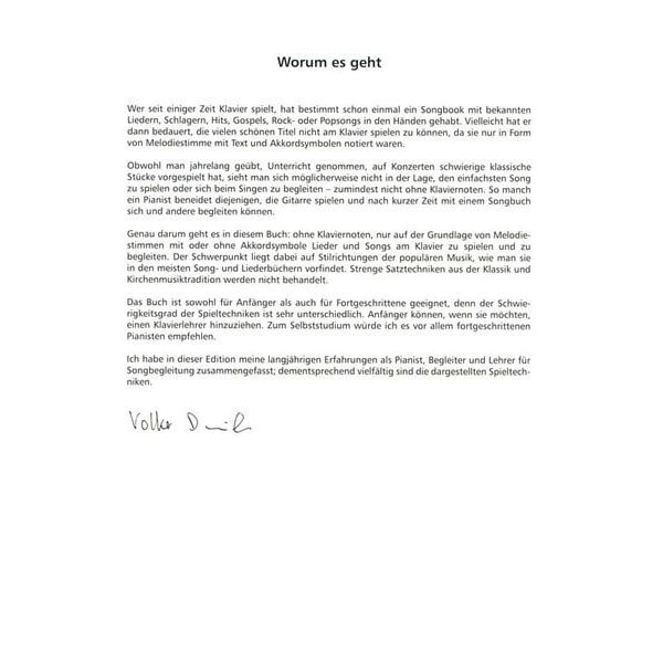 Sikorski Musikverlage Song-Playing Patterns Piano