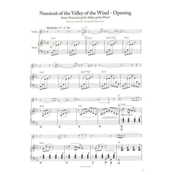 Zen-On Studio Ghibli for Violin