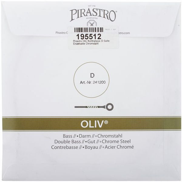 Pirastro Oliv D Double Bass 4/4-3/4