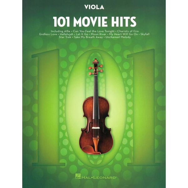 Hal Leonard 101 Movie Hits for Viola