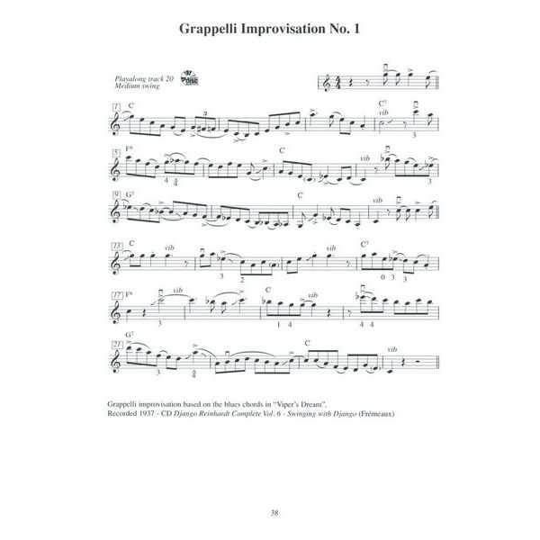 Mel Bay Stéphane Grappelli Gypsy Jazz