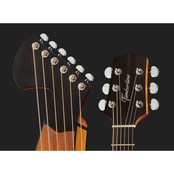 Timberline Guitars T20HGpc-e Harp Guitar