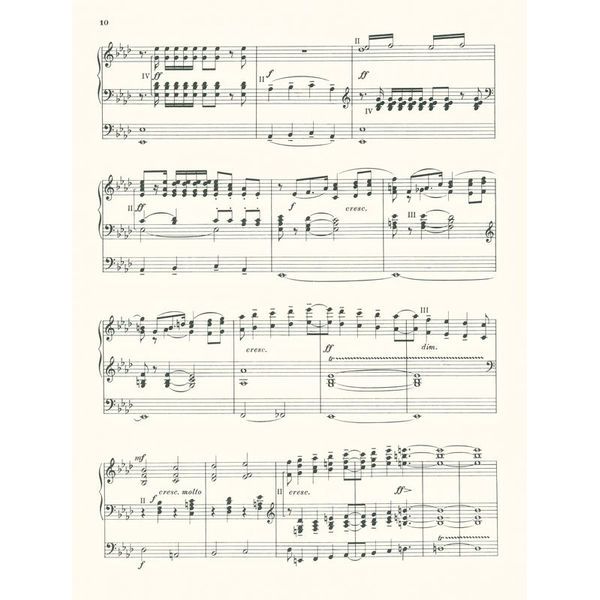 Breitkopf & Hrtel Sibelius Finlandia Orgel