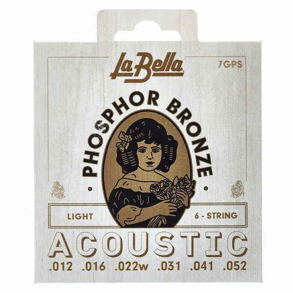 La Bella 7GPS Phosphor Bronze L