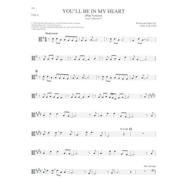 Hal Leonard 101 Disney Songs: Viola