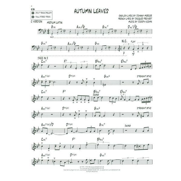 Hal Leonard Jazz Play-Along Miles Davis