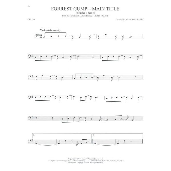 Hal Leonard 101 Movie Hits for Cello