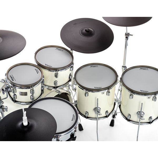 Roland VAD716-PW E-Drum Set Bundle